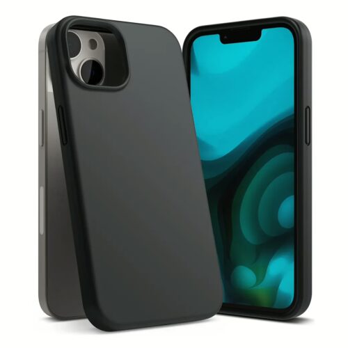 Ringke รุ่น Silicone - เคส iPhone 14 - สีดำ - Image 2