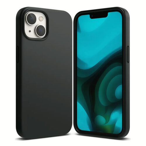 Ringke รุ่น Silicone - เคส iPhone 14 - สีดำ - Image 3