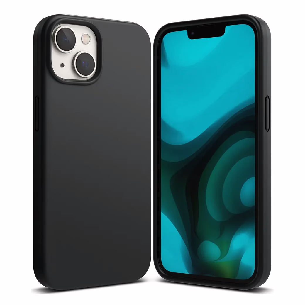 Ringke รุ่น Silicone - เคส iPhone 14 - สีดำ