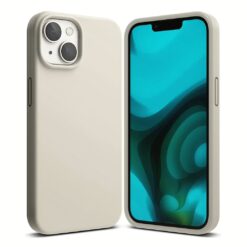 Ringke รุ่น Silicone - เคส iPhone 14 - สี Stone