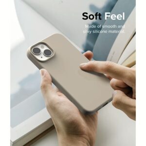 Ringke รุ่น Silicone - เคส iPhone 14 - สี Stone