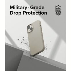 Ringke รุ่น Silicone - เคส iPhone 14 - สี Stone