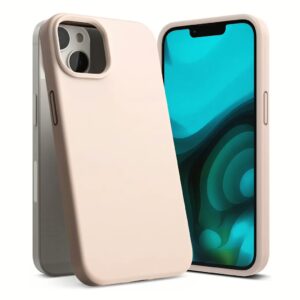 Ringke รุ่น Silicone - เคส iPhone 14 - สี Pink Sand