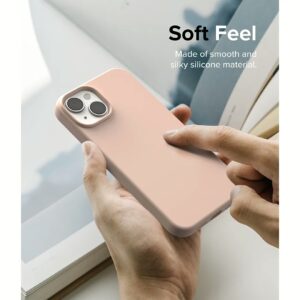 Ringke รุ่น Silicone - เคส iPhone 14 - สี Pink Sand
