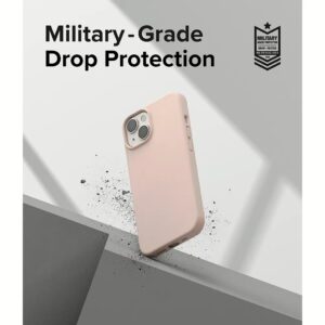 Ringke รุ่น Silicone - เคส iPhone 14 - สี Pink Sand