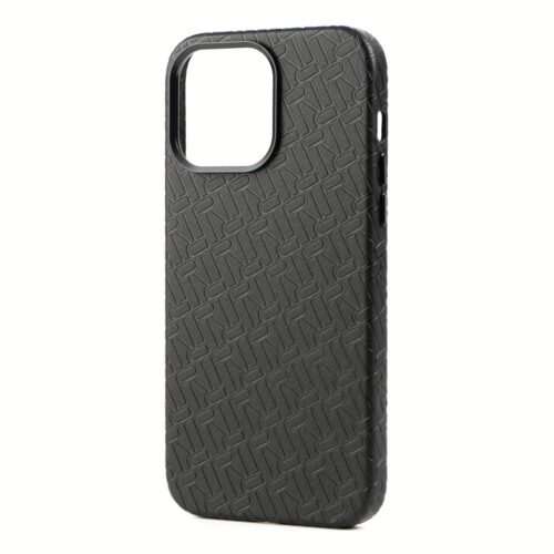 Richmond & Finch - เคส iPhone 14 Pro Max - ลาย Black Vegan Leather - Image 3