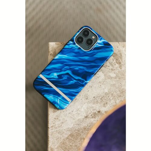 Richmond & Finch - เคส iPhone 14 Plus - ลาย Blue Waves - Image 7