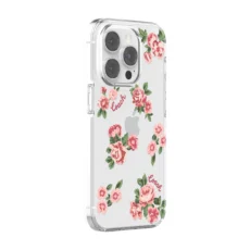 Coach รุ่น Protective Case - เคส iPhone 14 Pro - ลาย Punk Rose Pink