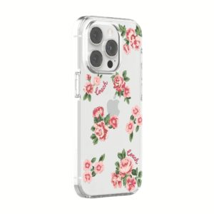 Coach รุ่น Protective Case - เคส iPhone 14 Pro - ลาย Punk Rose Pink