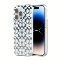 Coach รุ่น Protective Case - เคส iPhone 14 Pro - ลาย Signature C Blue Ombre