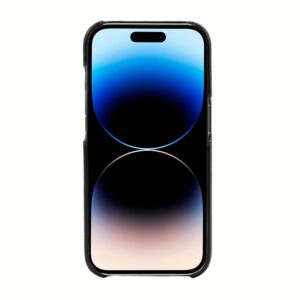 Coach รุ่น Slim Wrap Case - เคส iPhone 14 Pro - ลาย Signature C Black