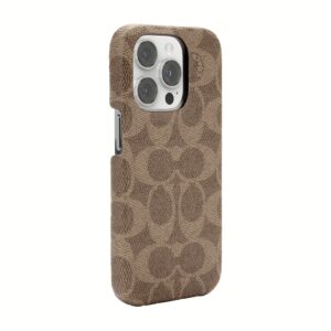 Coach รุ่น Slim Wrap Case - เคส iPhone 14 Pro - ลาย Signature C Tan 8 Coach รุ่น Slim Wrap Case - เคส iPhone 14 Pro - ลาย Signature C Tan