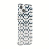 Coach รุ่น Protective Case - เคส iPhone 14 Plus - ลาย Signature C Blue Ombre