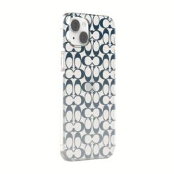 Coach รุ่น Protective Case - เคส iPhone 14 Plus - ลาย Signature C Blue Ombre