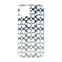 Coach รุ่น Protective Case - เคส iPhone 14 Plus - ลาย Signature C Blue Ombre