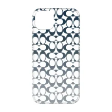 Coach รุ่น Protective Case - เคส iPhone 14 Plus - ลาย Signature C Blue Ombre