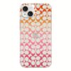 Coach รุ่น Protective Case - เคส iPhone 14 Plus - ลาย Signature C Pink Ombre Glitter
