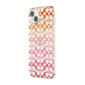 Coach รุ่น Protective Case - เคส iPhone 14 Plus - ลาย Signature C Pink Ombre Glitter 10 Coach รุ่น Protective Case - เคส iPhone 14 Plus - ลาย Signature C Pink Ombre Glitter