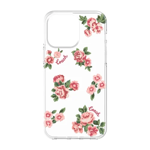 Coach รุ่น Protective Case - เคส iPhone 14 Pro Max - ลาย Punk Rose Pink - Image 7