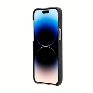 Coach รุ่น Slim Wrap Case - เคส iPhone 14 Pro Max - ลาย Signature C Black