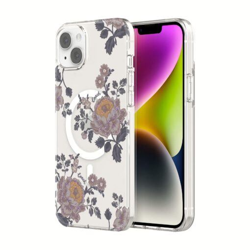 Coach รุ่น Protective Case with MagSafe - เคส iPhone 14 Plus - ลาย Moody Floral - Image 3