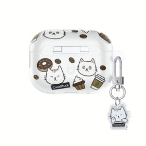 Casestudi รุ่น Cast - เคส Airpods Pro 2 - ลาย Coffee Cat