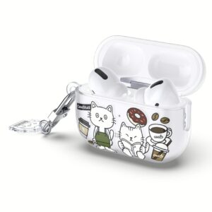 Casestudi รุ่น Cast - เคส Airpods Pro 2 - ลาย Coffee Cat