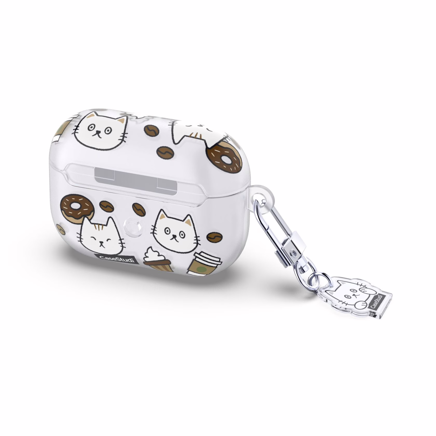 Casestudi รุ่น Cast - เคส Airpods Pro 2 - ลาย Coffee Cat