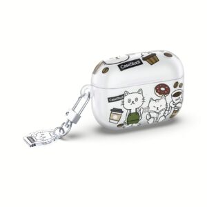 Casestudi รุ่น Cast - เคส Airpods Pro 2 - ลาย Coffee Cat