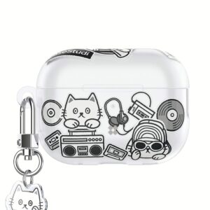 Casestudi รุ่น Cast - เคส Airpods Pro 2 - ลาย Music Cat