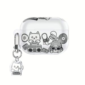 Casestudi รุ่น Cast - เคส Airpods Pro 2 - ลาย Music Cat