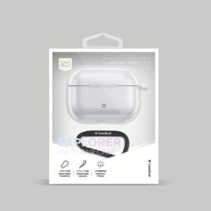 Casestudi รุ่น Explorer Clear - เคส Airpods Pro 2 - สี Crystal Clear