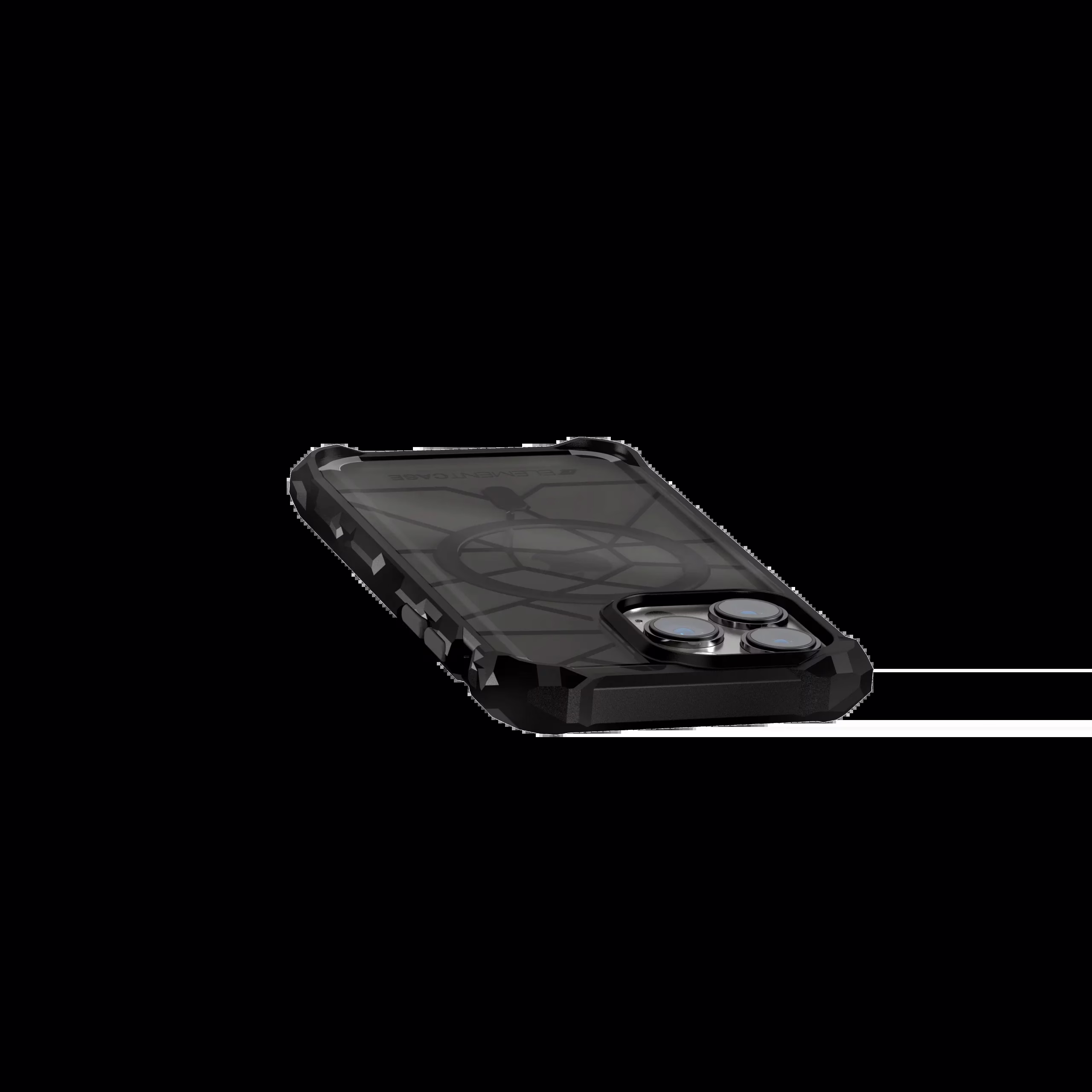 Element Case รุ่น Special Ops with MagSafe - เคส iPhone 14 Pro - สี Smoke/Black