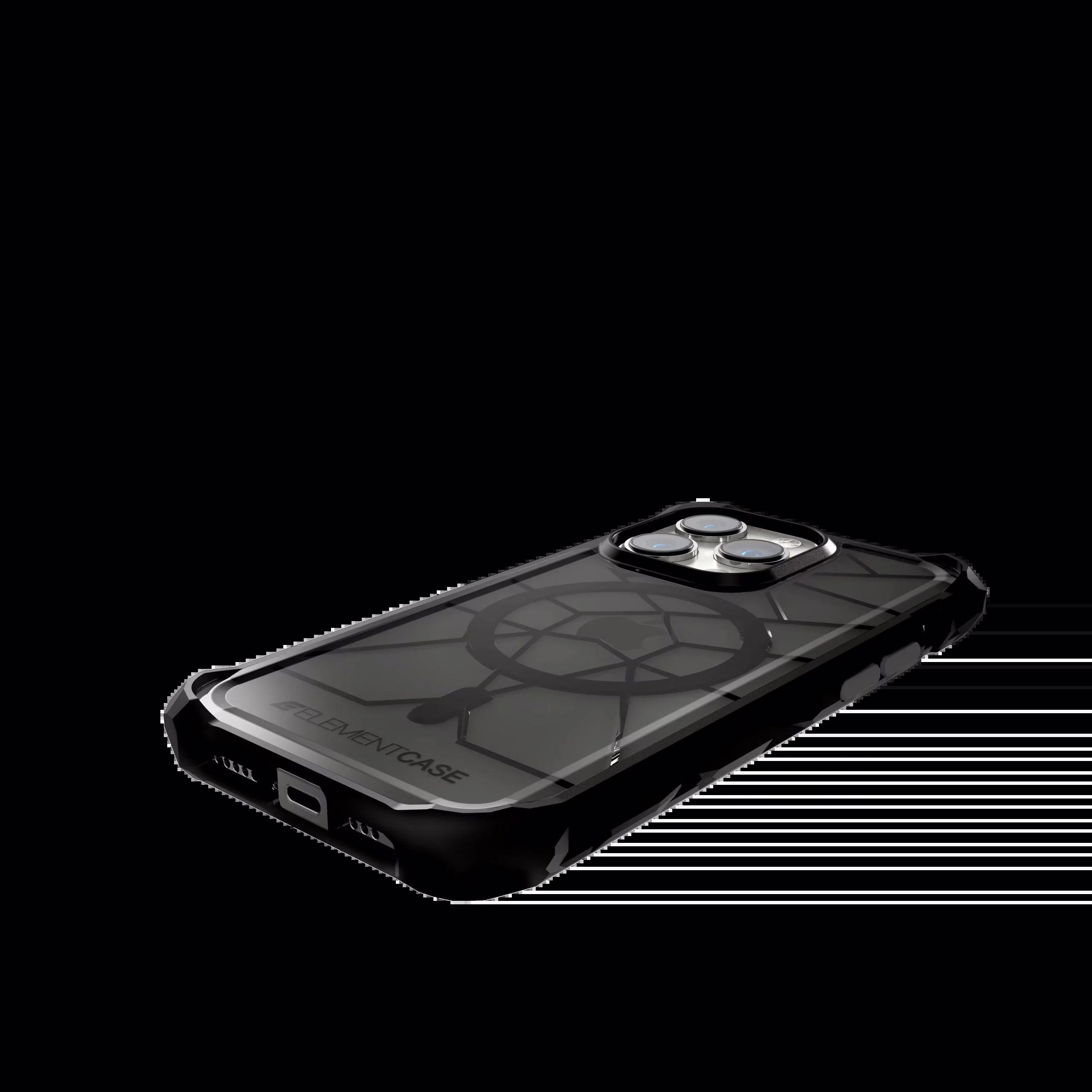 Element Case รุ่น Special Ops with MagSafe - เคส iPhone 14 Pro - สี Smoke/Black