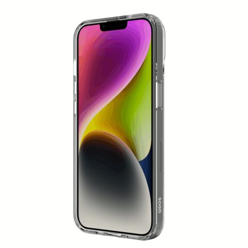 QDOS รุ่น Hybrid Force with Snap - เคส iPhone 14 Plus - สีใส - Image 4
