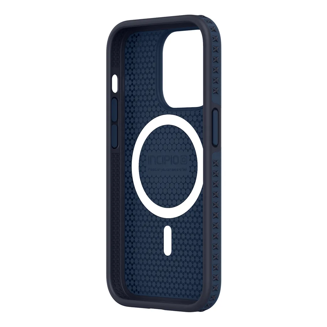 เคส Incipio รุ่น Grip with MagSafe - iPhone 14 Pro - สี Midnight Navy/Inkwell Blue