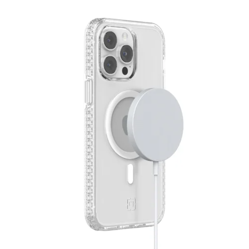 Incipio รุ่น Grip with MagSafe - เคส iPhone 14 Pro Max - สีใส