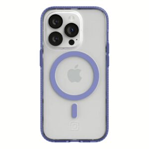 Incipio รุ่น Idol with MagSafe - เคส iPhone 14 Pro - สี Misty Lavender/Clear