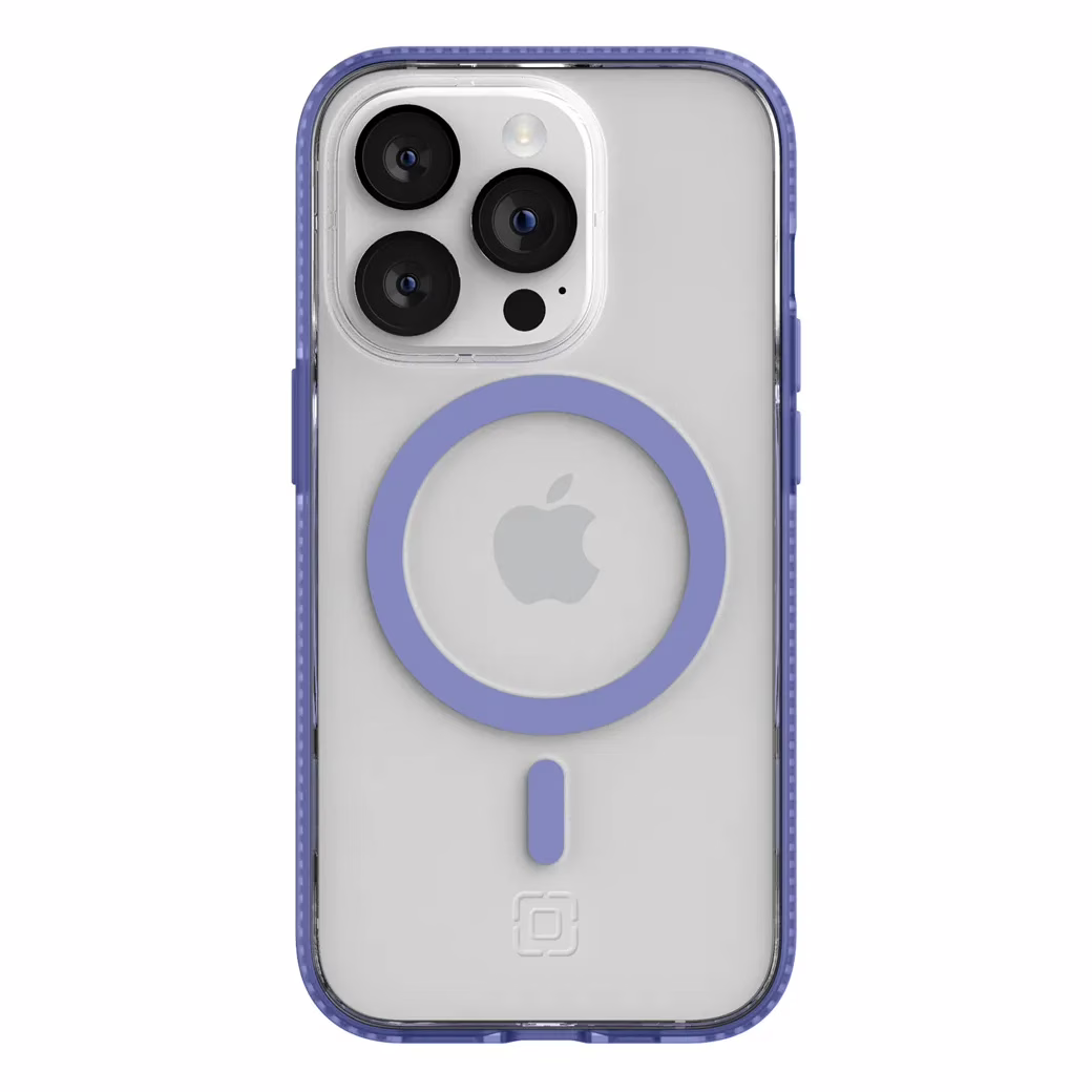 Incipio รุ่น Idol with MagSafe - เคส iPhone 14 Pro - สี Misty Lavender/Clear