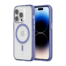 Incipio รุ่น Idol with MagSafe - เคส iPhone 14 Pro - สี Misty Lavender/Clear