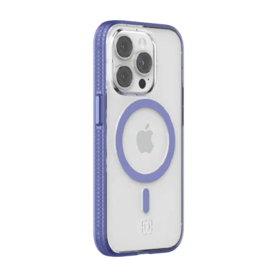 Incipio รุ่น Idol with MagSafe - เคส iPhone 14 Pro - สี Misty Lavender/Clear
