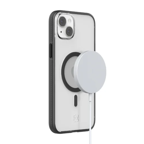 Incipio รุ่น Idol with MagSafe - เคส iPhone 14 Plus - สี Black/Clear