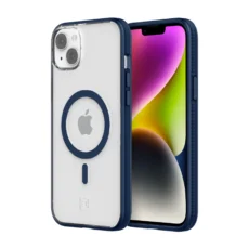 Incipio รุ่น Idol with MagSafe - เคส iPhone 14 Plus - สี Midnight Navy/Clear