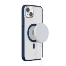 Incipio รุ่น Idol with MagSafe - เคส iPhone 14 Plus - สี Midnight Navy/Clear
