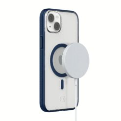 Incipio รุ่น Idol with MagSafe - เคส iPhone 14 Plus - สี Midnight Navy/Clear