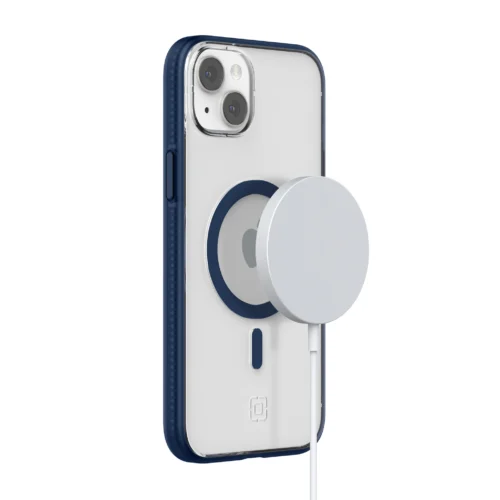 Incipio รุ่น Idol with MagSafe - เคส iPhone 14 Plus - สี Midnight Navy/Clear