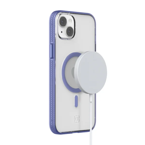 Incipio รุ่น Idol with MagSafe - เคส iPhone 14 Plus - สี Misty Lavender/Clear