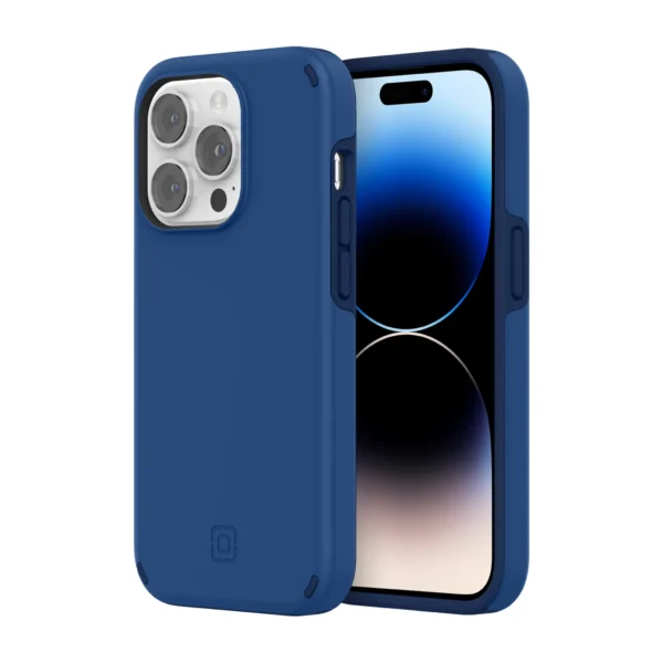 Incipio รุ่น Duo with MagSafe - เคส iPhone 14 Pro - สี Midnight Navy/Inkwell Blue