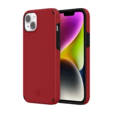 Incipio รุ่น Duo with MagSafe - เคส iPhone 14 Plus - สี Scarlet Red/Black