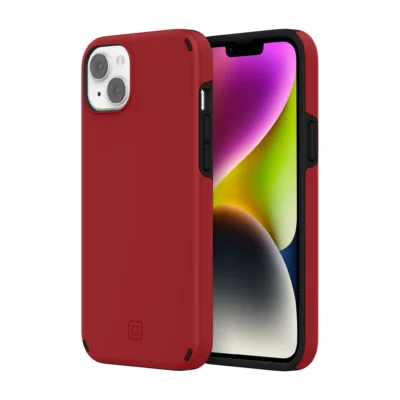 Incipio รุ่น Duo with MagSafe - เคส iPhone 14 Plus - สี Scarlet Red/Black